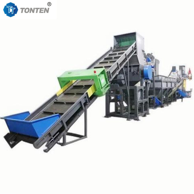 Plastic bottle scrap PET Plastic Wasmachine Recycling Line
