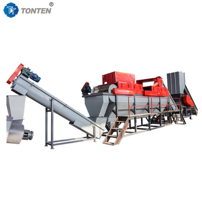 Afval PET Plastic Flask Recycling Machine Plant Plastic Crusher Waslijn