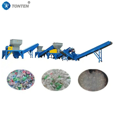 Afvalmachine voor het recyclen van plastic flessen PP PET warmwasmachine
