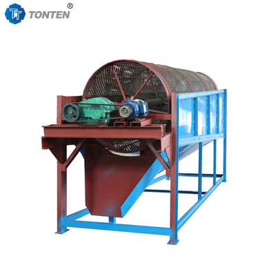 Ertsand Grindstenen Scherm Separatie Machine Shaftless Drum Scherm