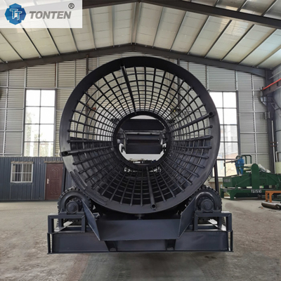 Ertsand Grindstenen Scherm Separatie Machine Shaftless Drum Scherm