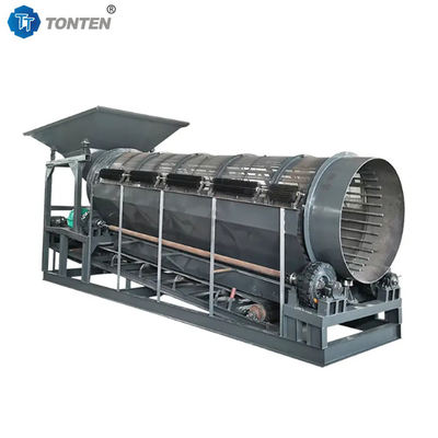 Garbage Screen Shaftless Drum Screen Machine Grondsteen Screening Machine