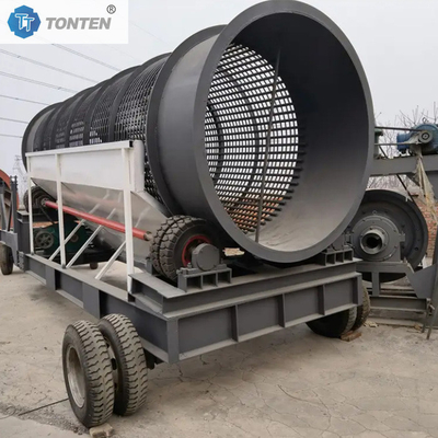 Doorlopende werking Roterende screening machine Grote capaciteit Stabiele prestaties