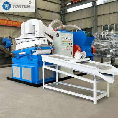 Machines voor het hergebruiken van kabeldraad, koper, kunststof, scheiding van koper, rijstmachines
