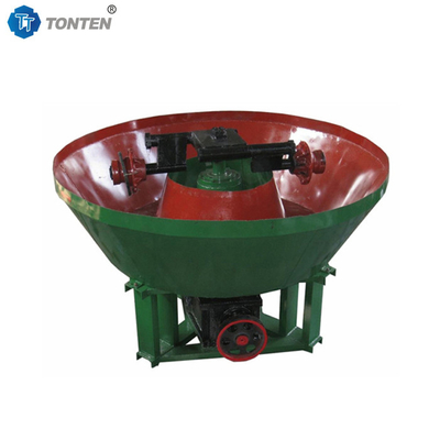 Nat IJzererts Dubbelwiel Goud Slijpmachine Bariet Kwarts Slijpmachine