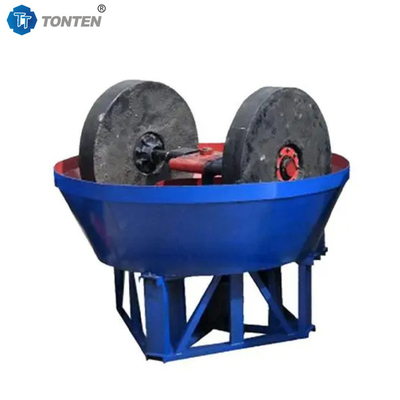 Mineraal IJzererts Goud Zilver Wet Pan Mill Goud slijpmachine