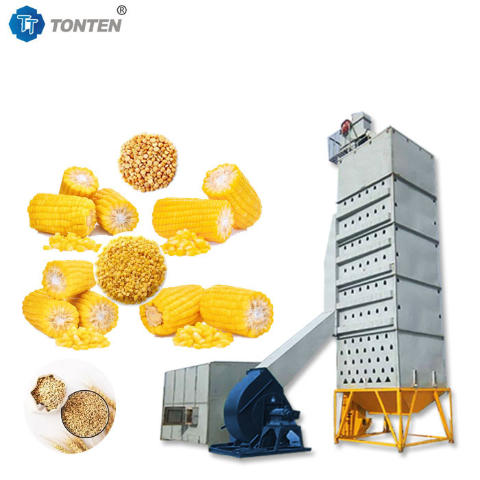 Graan toren droger machine tarwe sorghum maïs droger toren landbouw