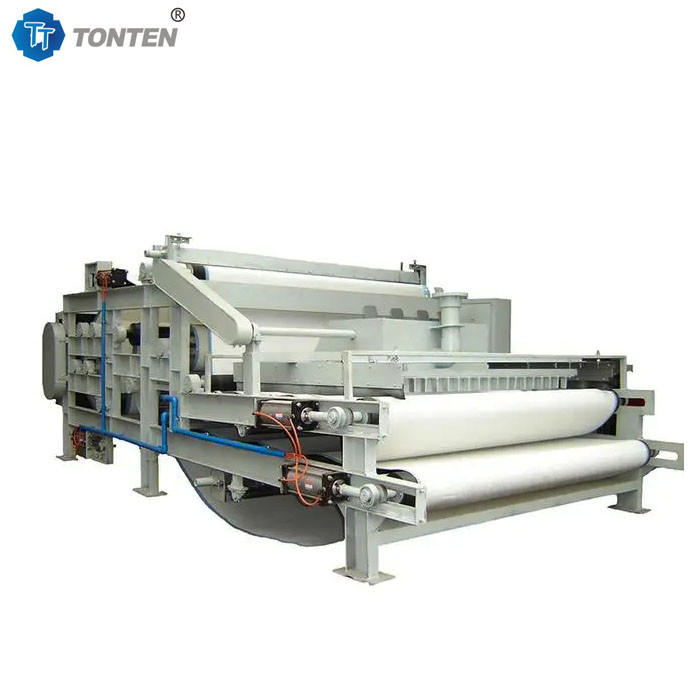 Afvoer ontsouting verdikking afvalwater gordel pers filter slib ontwatering gordel machine