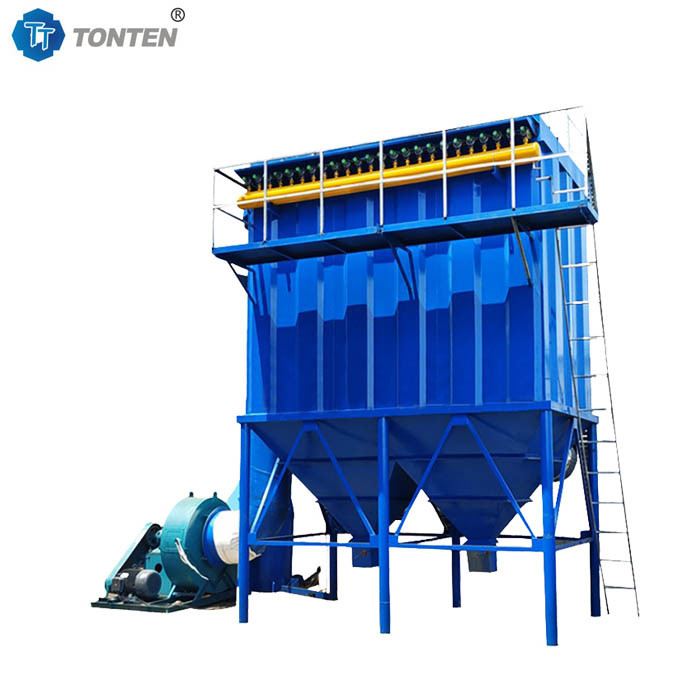 Op maat gemaakte werkplaats Pulse Jet Bag Filter Stofverzamelaar Separator System