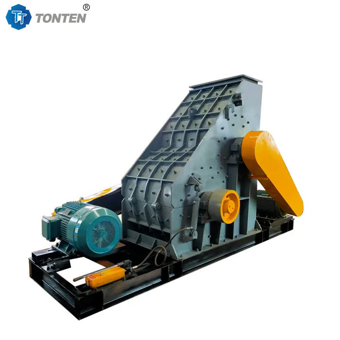 Doppelstapsbreker Machine Wet Gangue Crusher Twee Hammer Crushing