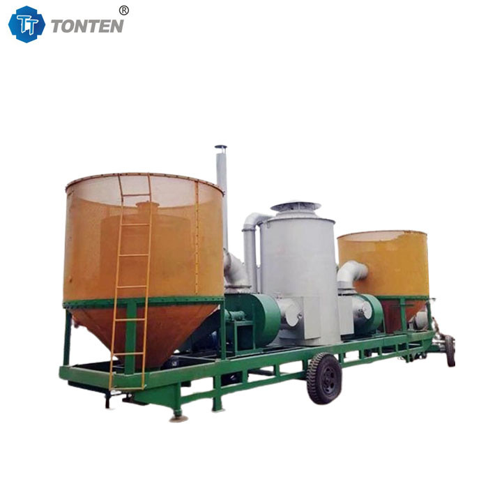 Mobiele batch maïs tarwe rijst graan toren droger dehydrator apparatuur klein type