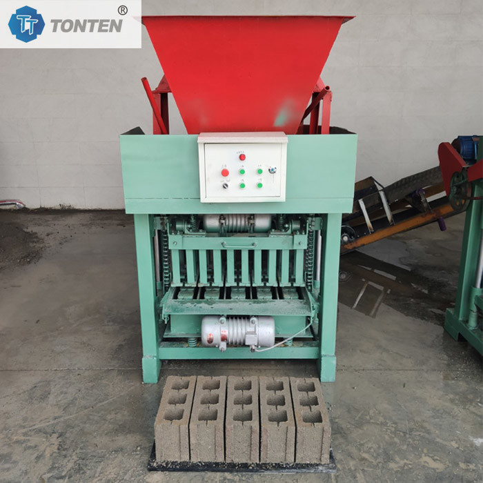Grote onderneming DF4-35B blokmachine met hopper 6 inch blokmachine te koop