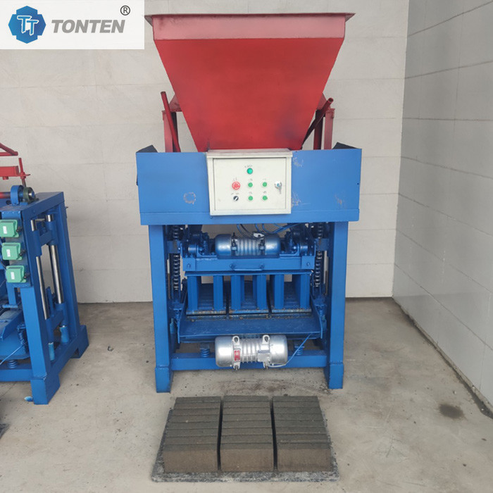 4-35B Hopper Block Molding Machine Kleine en middelgrote doorlaatbare baksteen