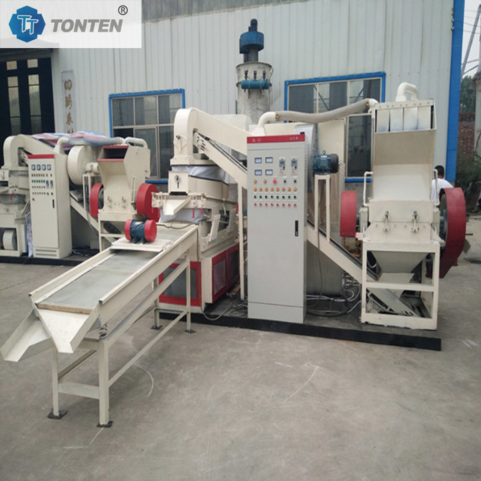 Koperkabels Granulatormachine Koperbedekte draad Sorteerband