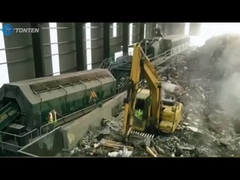 sorteerinstallatie voor huishoudelijk afval