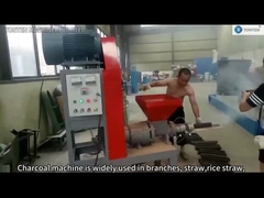 houtskool die machine maakt