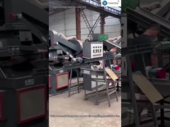 Elektrisch afval koperdraad recycling machine koperdraad granulator lijn