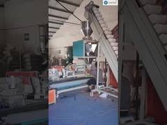 Verpakkingsmachine voor het afdichten van plastic pellets, gewicht en vulling 25 kg 50 kg